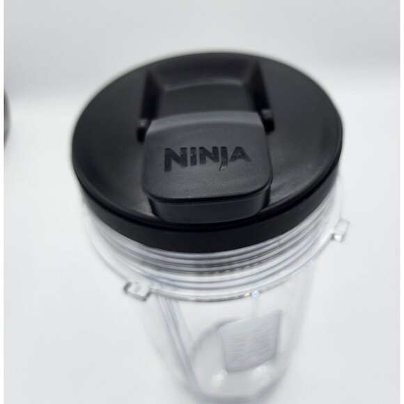 Ninja Nutri 24oz REPLACEMENT TO GO CUP with spout LID for Duo Blender BL642 - Picture 2 of 5